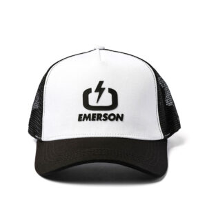 EMERSON LOGO ΚΑΠΕΛΟ TRUCKER (231.EU01.07_WHITE_BLACK)