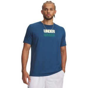 Under Armour Men's UA Block Logo Short Sleeve (6009250-498)