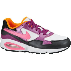 Nike Air Max ST GS Παιδικά Sneakers Μαύρα Λευκά (653819-102)